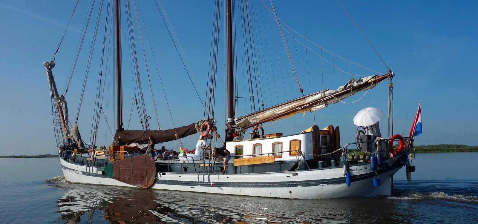 sailing barge maintenance